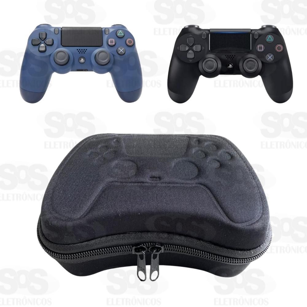 Case Estojo de Controle PS4 Preta