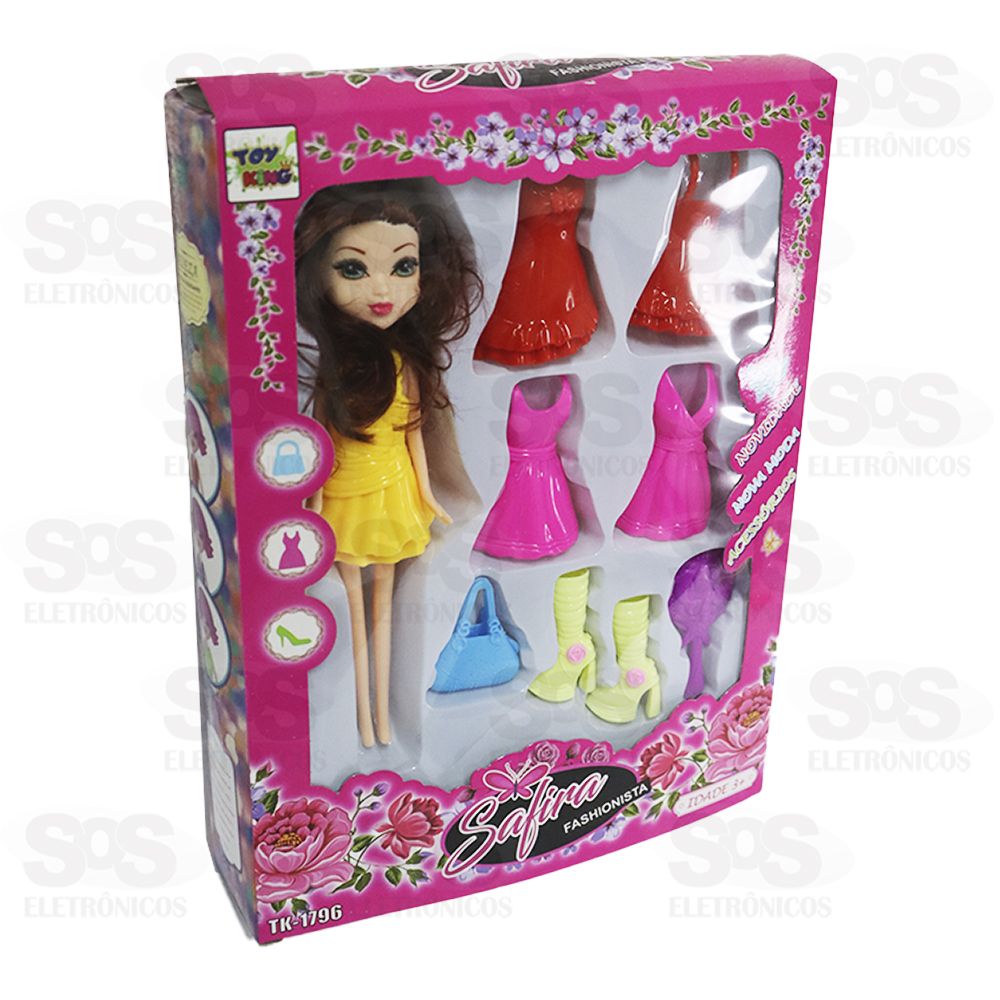 Boneca Fashionista Toy King Tk-1796