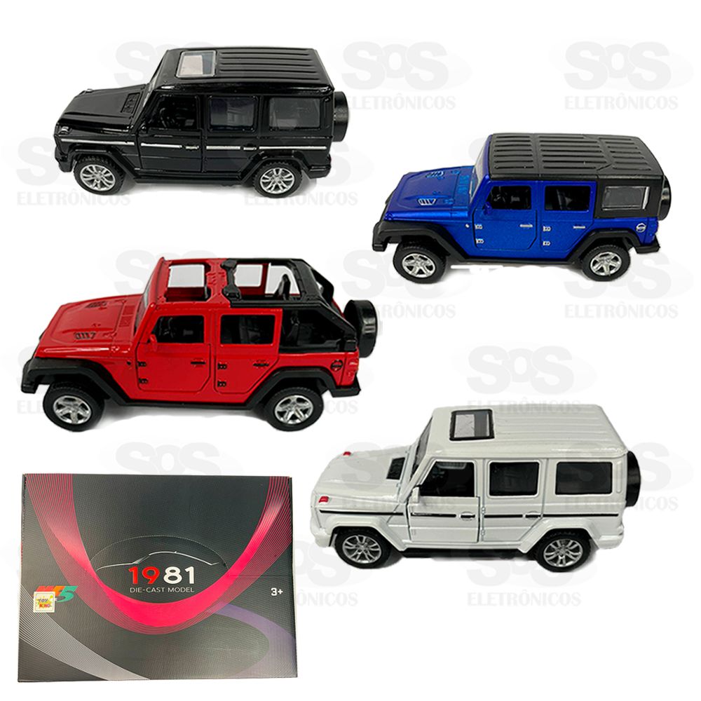 Carrinho De Metal Coleção Jeep TK-3099