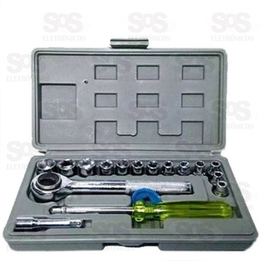 Kit De Soquete 17 Em1 Troya Tools 9220