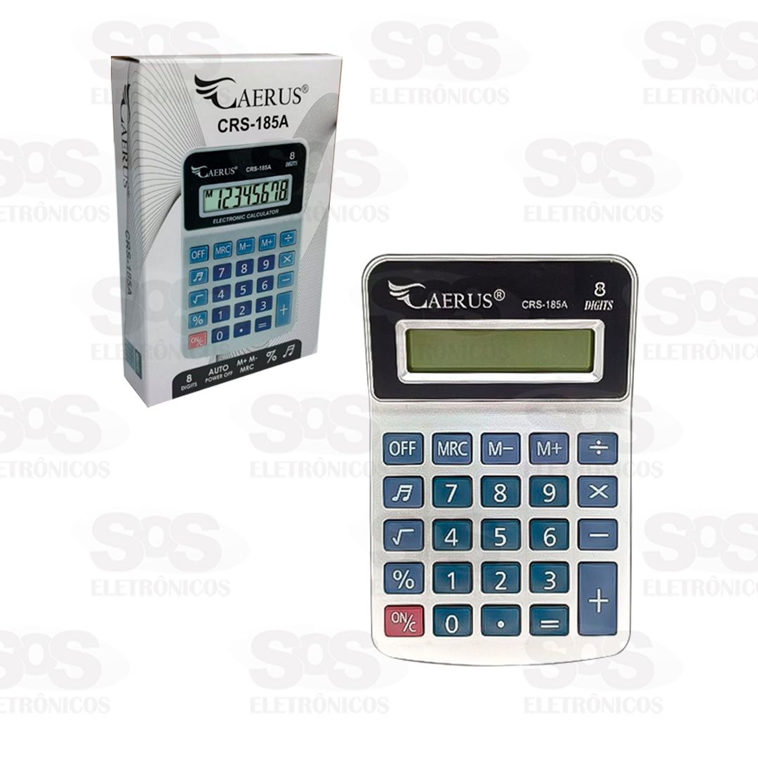 Calculadora 8 Dígitos Caerus CRS-185A