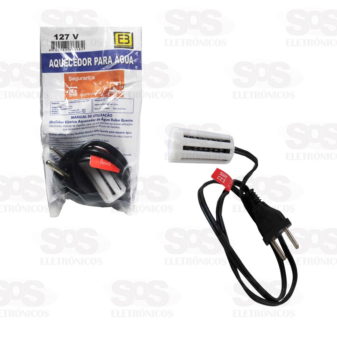 Ebulidor Eltrico Aquecedor De gua Rabo Quente 127V