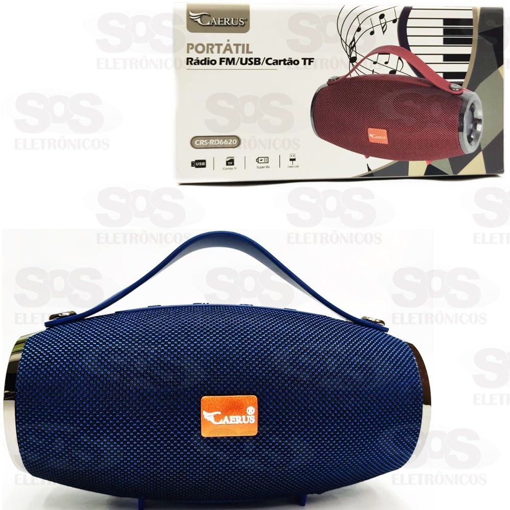 Caixa De Som Portátil Com Alça Caerus 6620