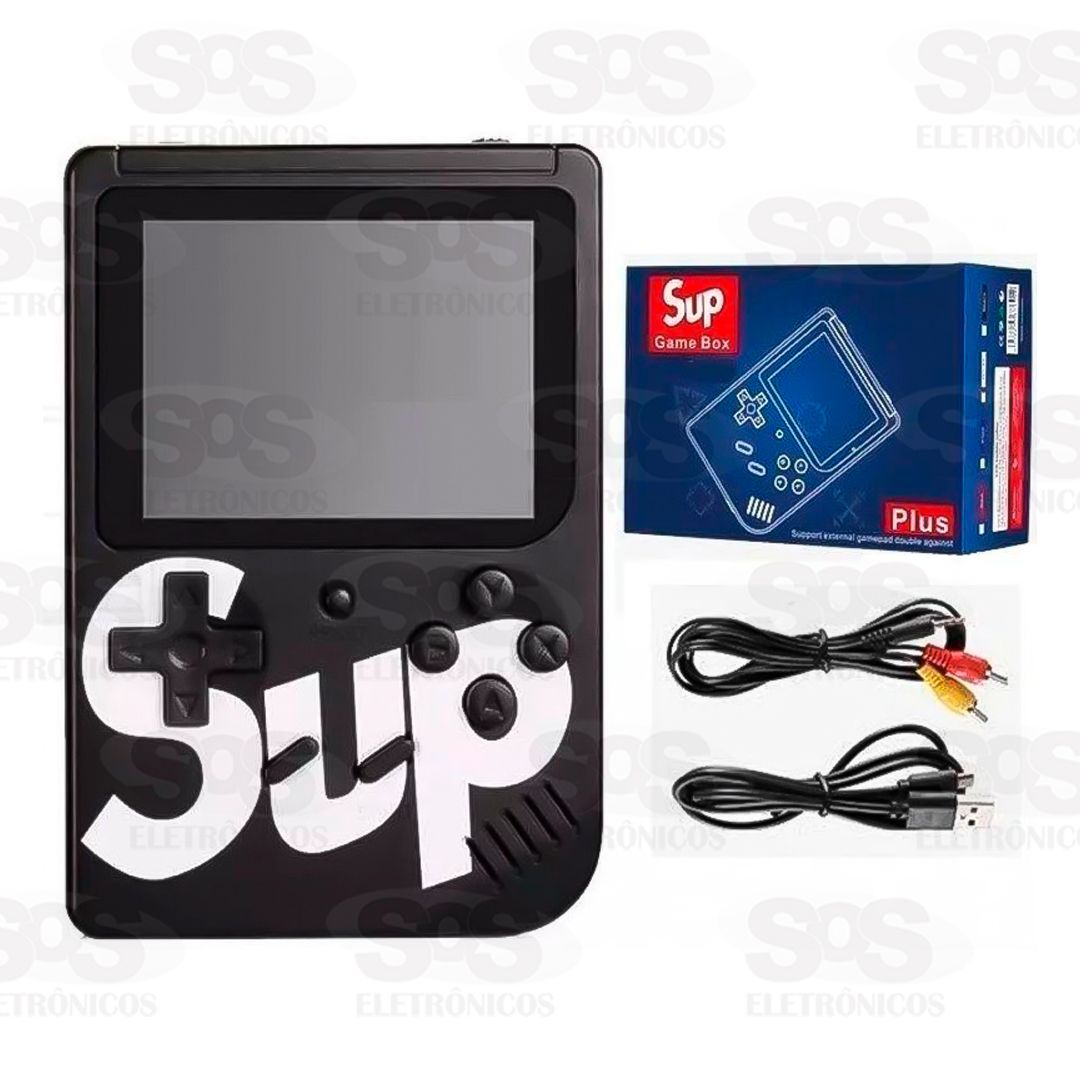 Mini Game Portátil Sup Game Box Plus com 500 Jogos
