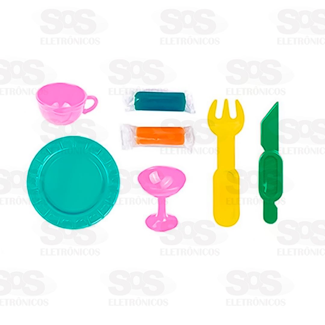 Conjunto De Massinha Cozinha Toy King 2940