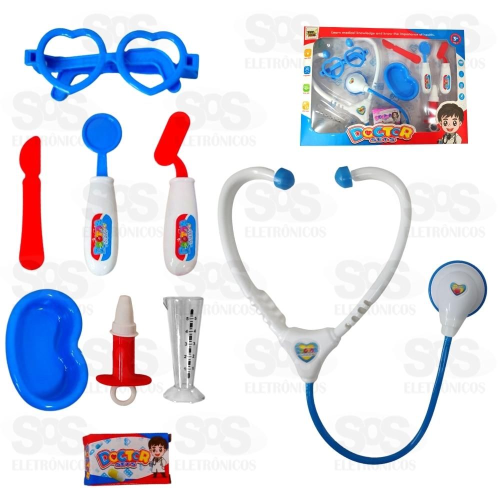 Kit Consultrio Mdico De Brinquedo Toy King 3419