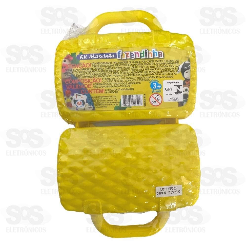 Kit Maleta Massinha De Modelar Premium 0840