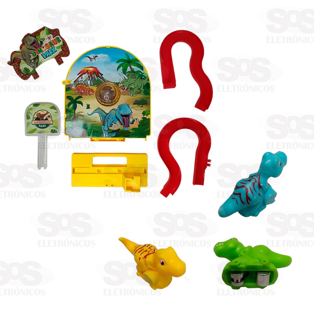 Brinquedo Parque dos Dinossauro Com Som e Luz Toy King AB2968