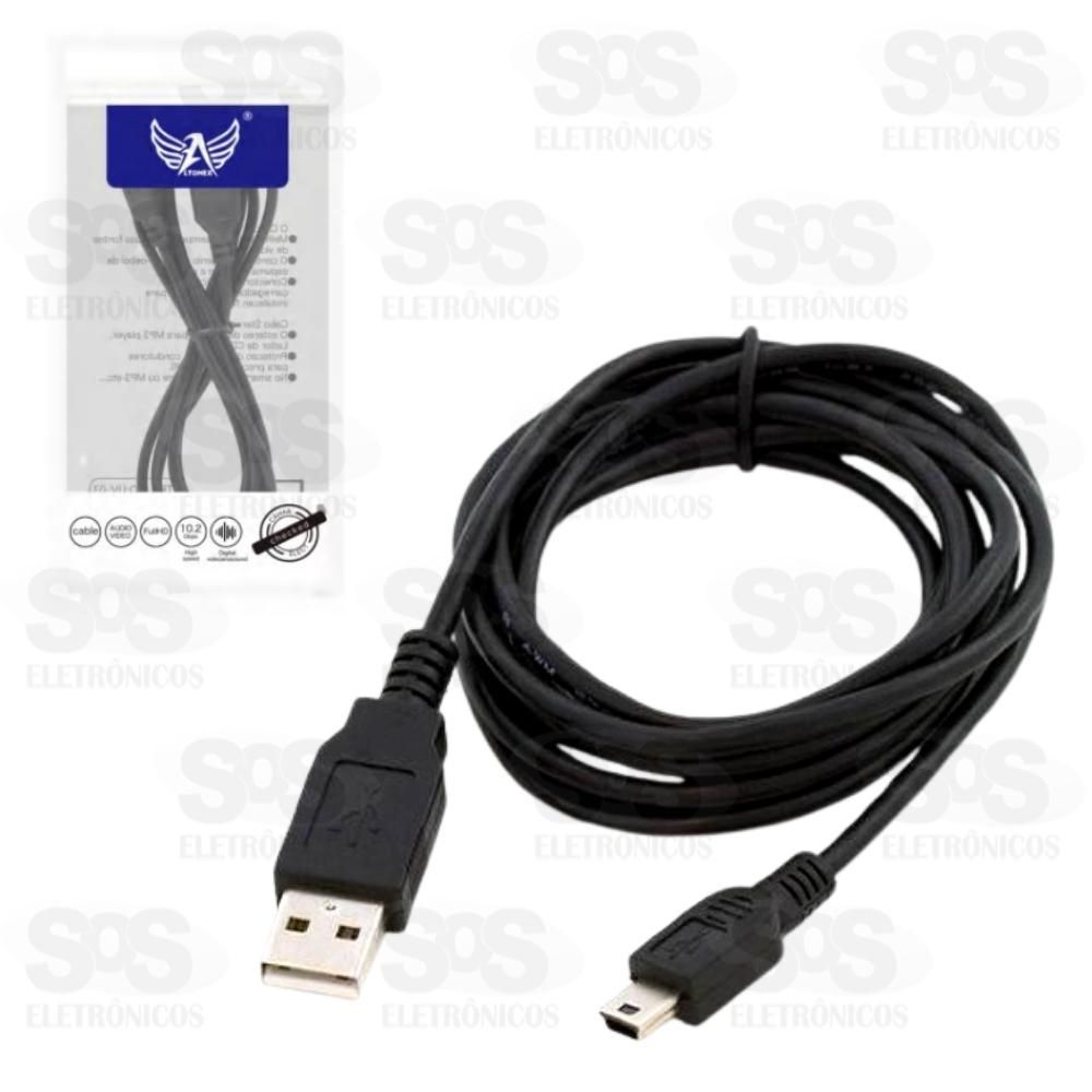 Cabo Mini USB V3 1.50 Metros Altomex