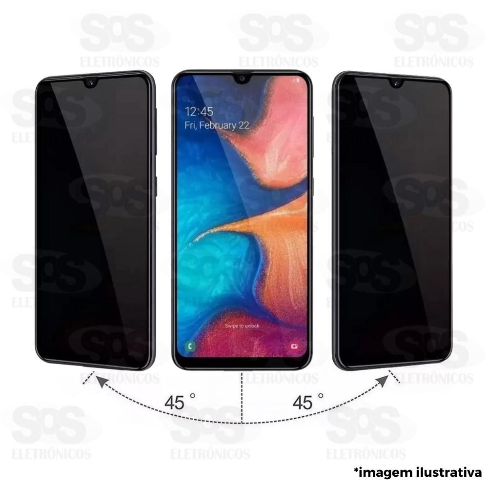 Pelcula De Privacidade 3D Preta Samsung A50