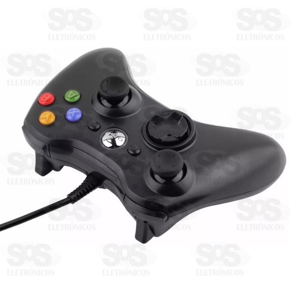 Controle Com Fio Xbox 360 Caerus CRS-GM08