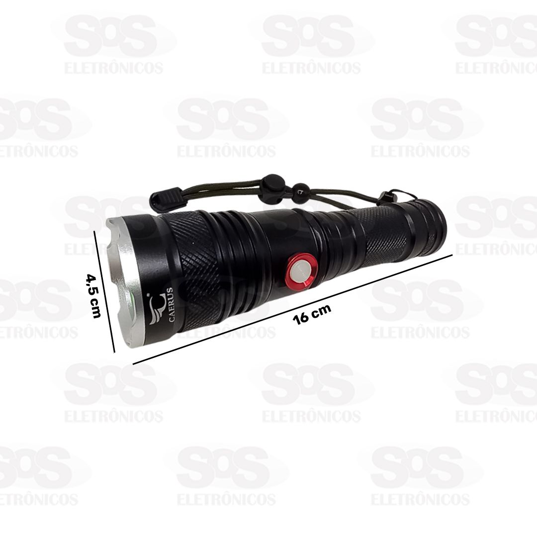 Lanterna Ttica de Led Recarregvel Caerus CRS-9849