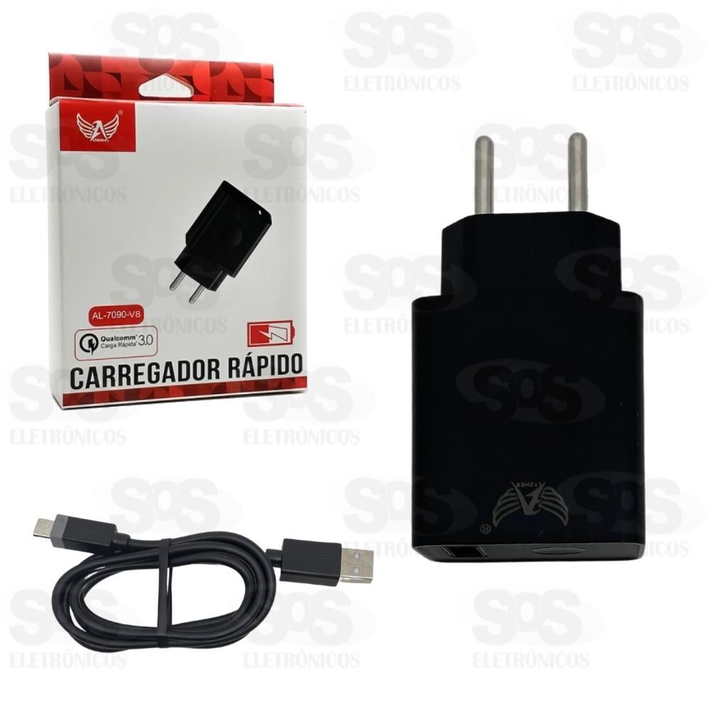 Carregador Turbo Motorola Type C Altomex AL-7090-TY