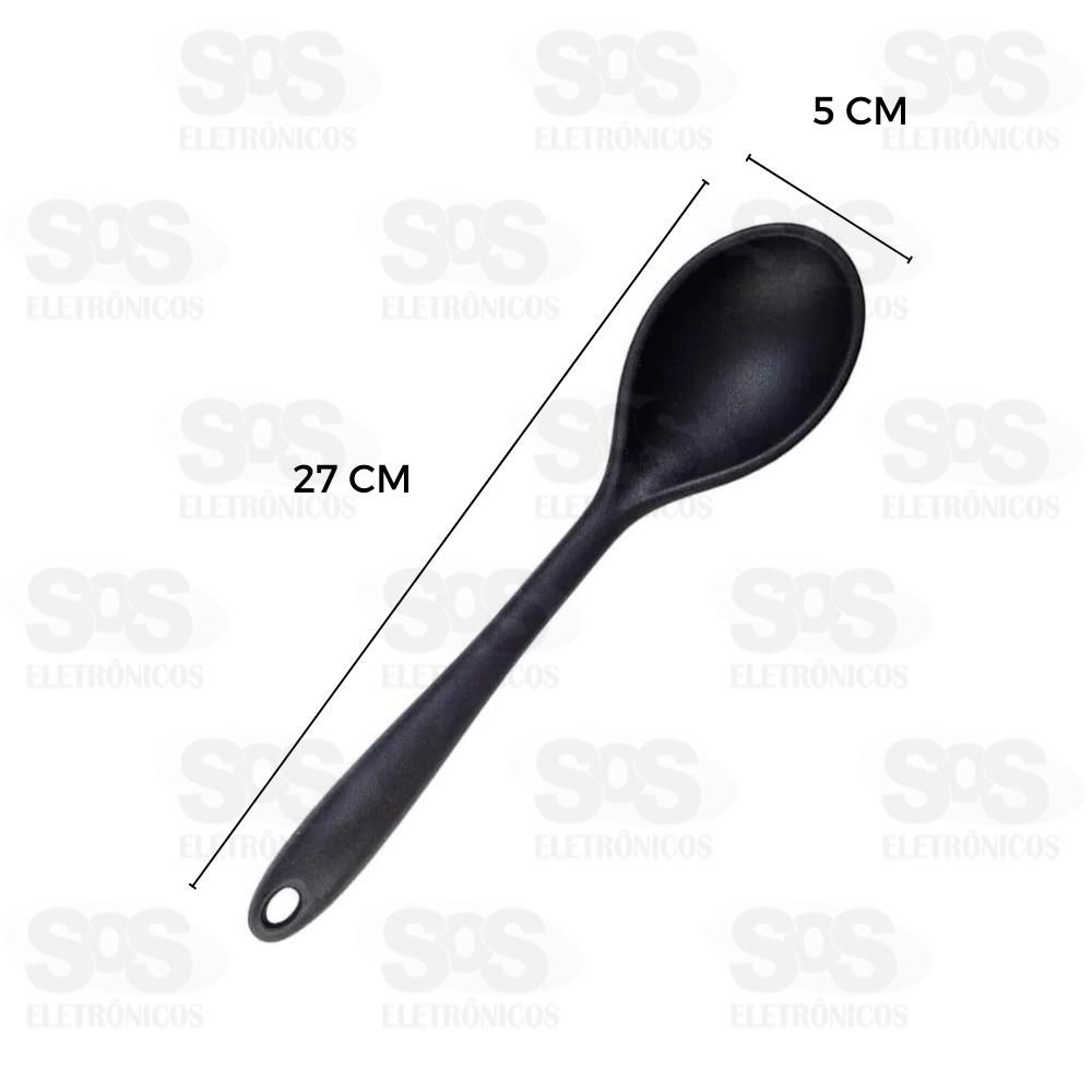 Colher de Silicone Rgida Caerus CRS-1285