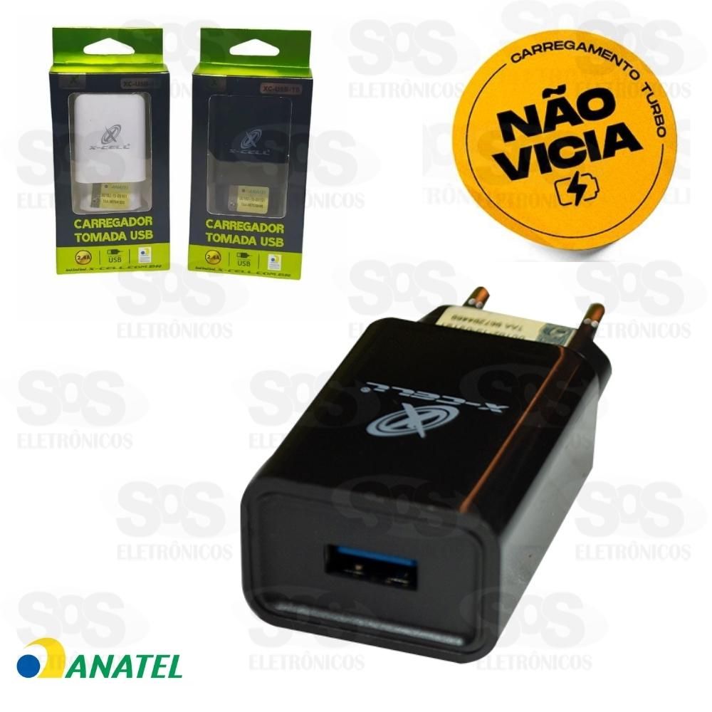 Carregador de Parede USB 2.4A X-Cell XC-USB-10