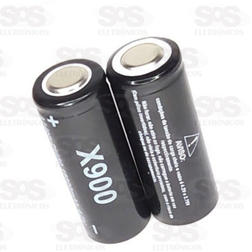 Bateria Recarregável Para Lanterna 4.2V Modelo X900 