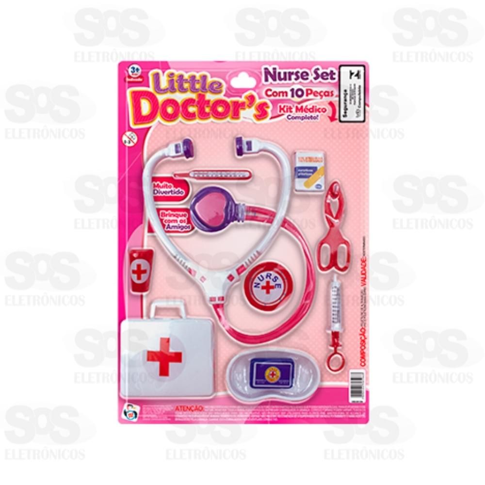 Kit Mdica Little Doctor 10 Peas Pica-Pau 0596