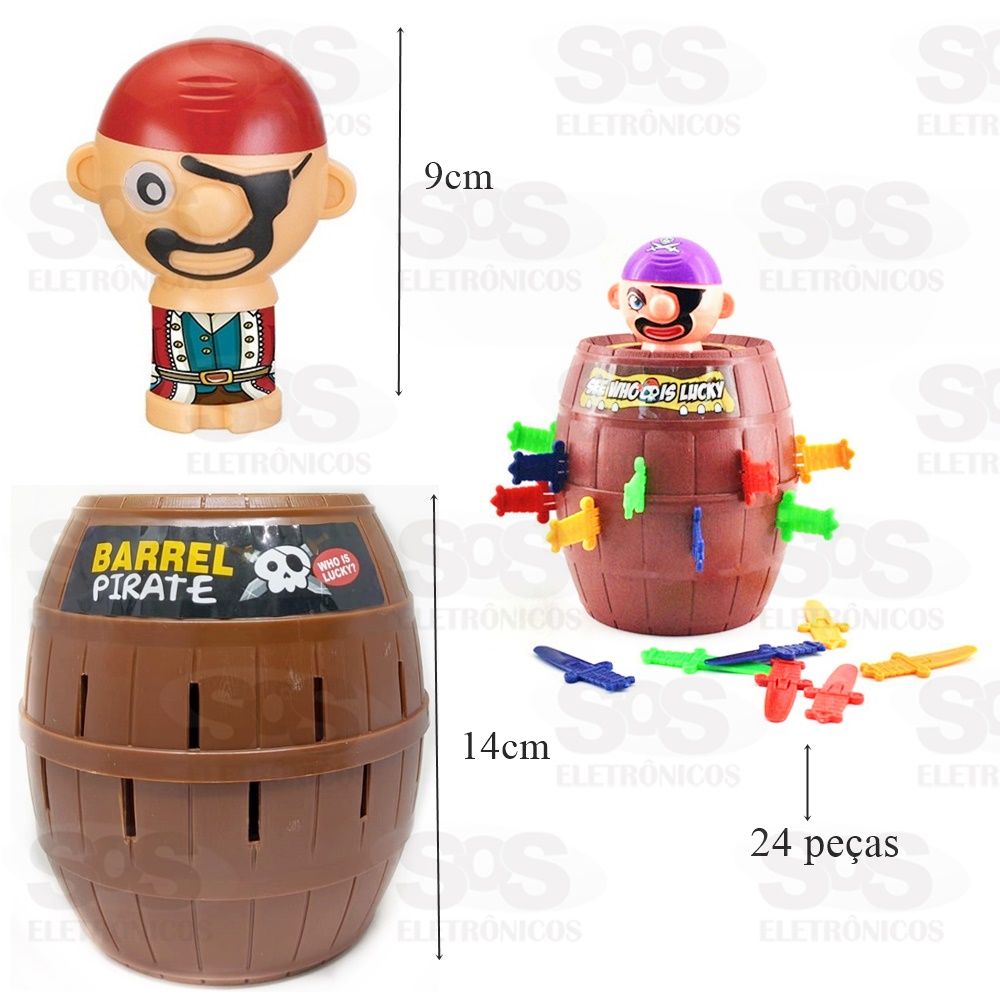 Pula Pirata Grande Toy King 2580