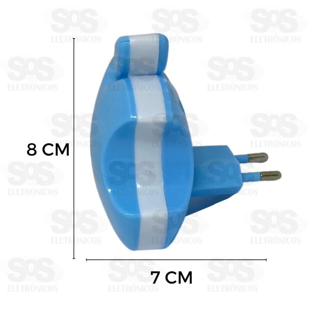 Luz Noturna Formato Maa Bivolt Caerus crs-4395