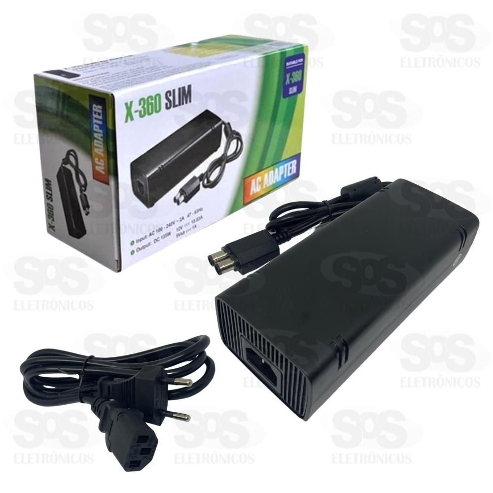 Fonte Bivolt para Xbox 360 2 Pinos