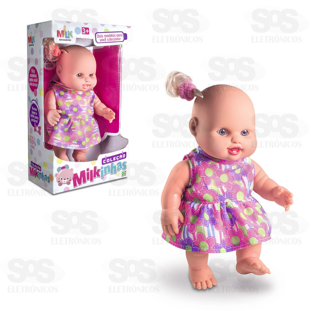 Boneca Milk Cheirinho de Amor Petit Reborn com 25cm - RioMar Kennedy Online