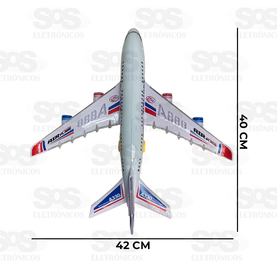 Brinquedo Avião de Controle Remoto Toy King TK-AB3634