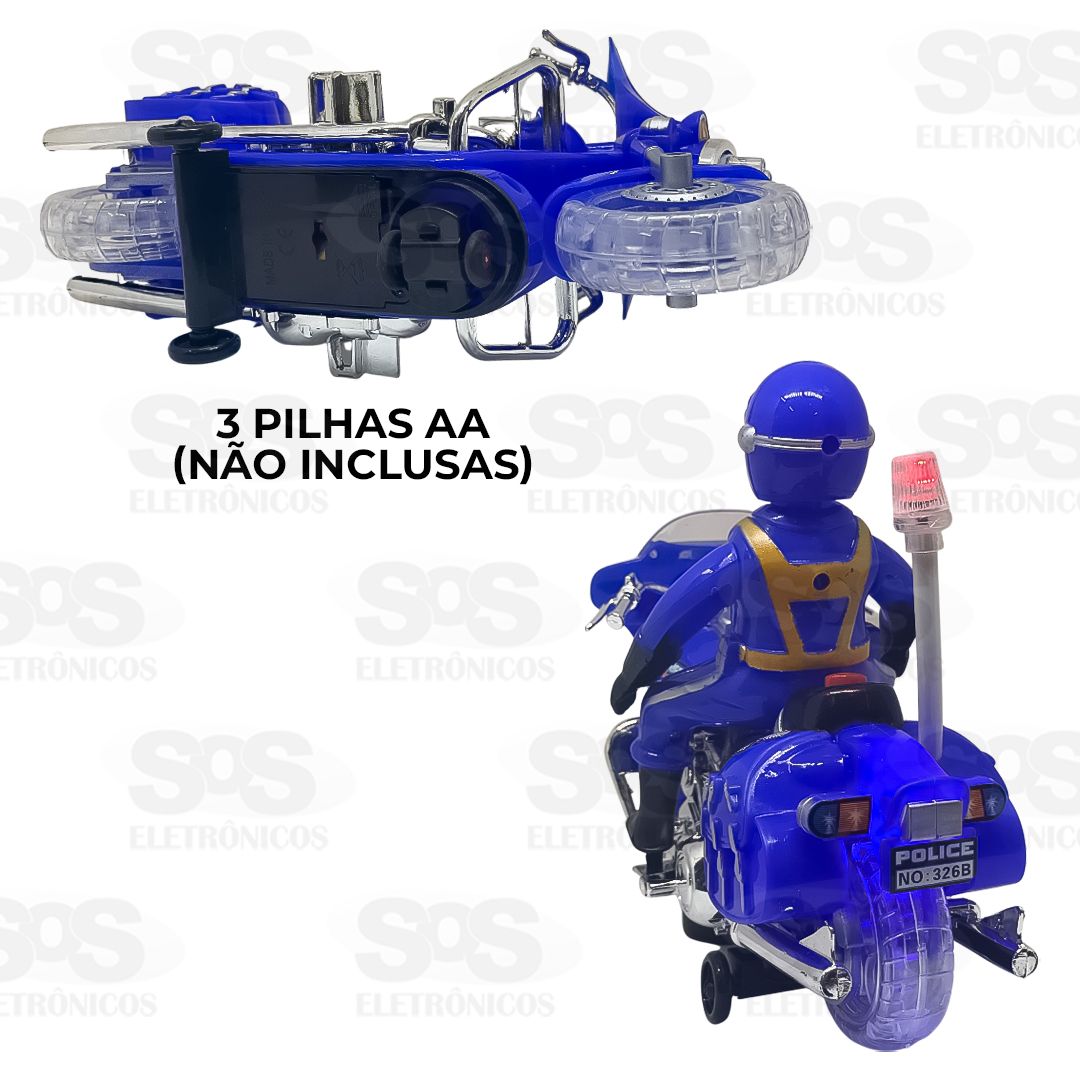 Motocicleta de Trilha Com Motor à fricção Toy King TK-AB3991