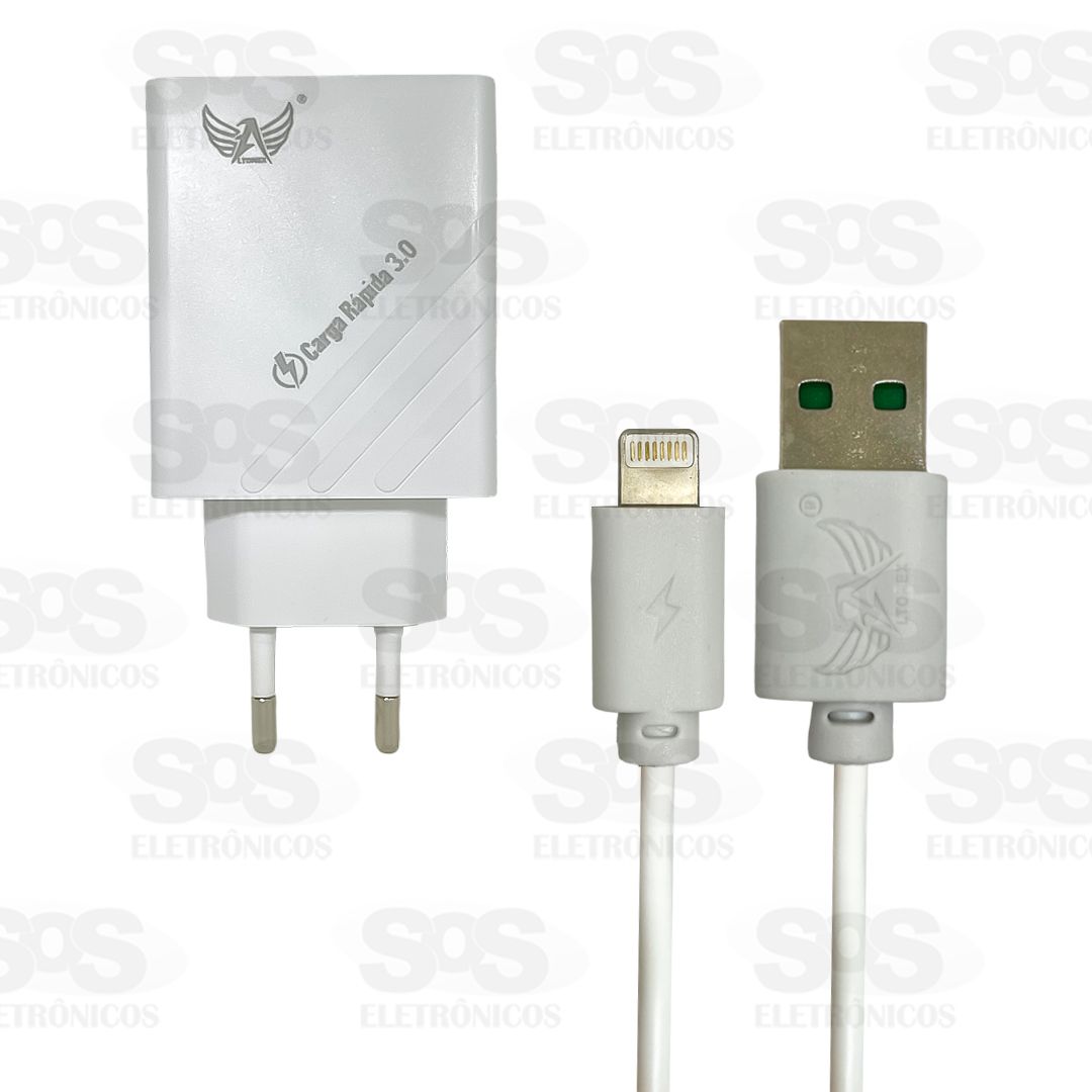 Carregador Rpido Iphone 6.8A 36W Altomex AL-5021-5G