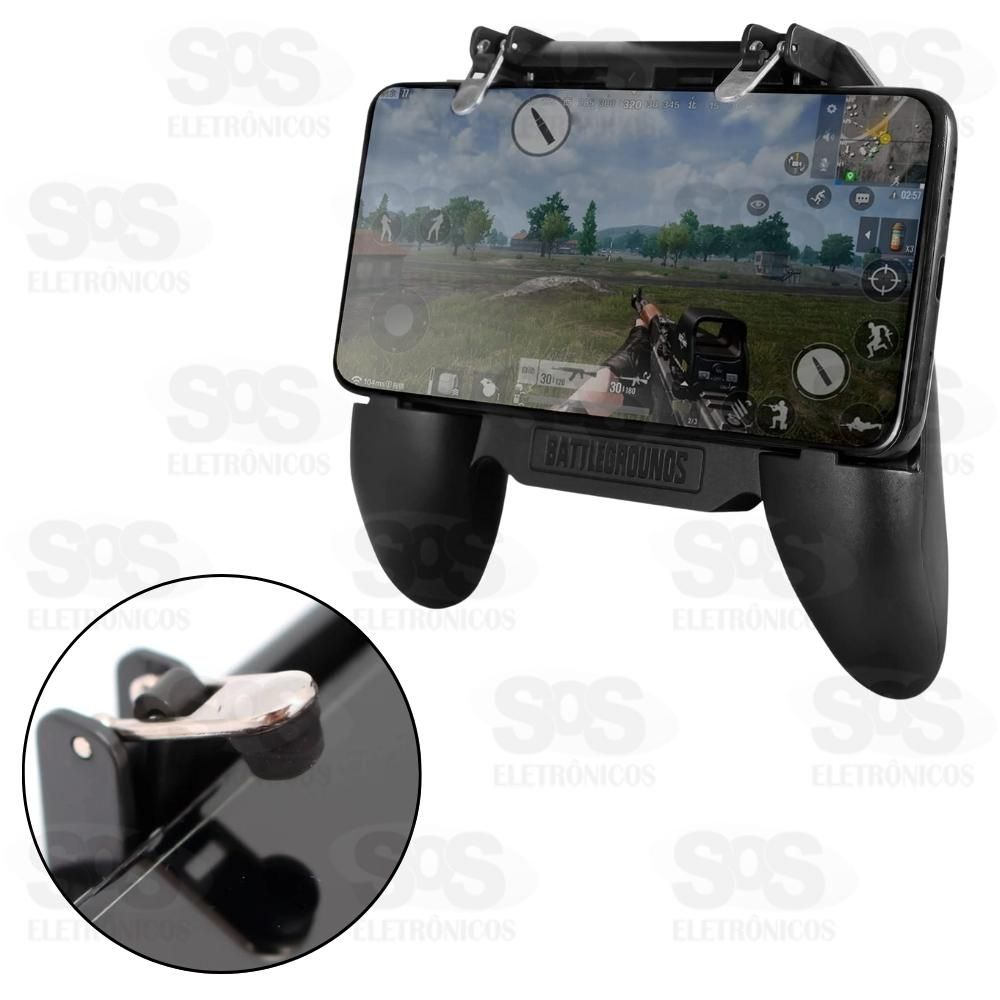 Game pad/controle de celular joystick com gatilho W10