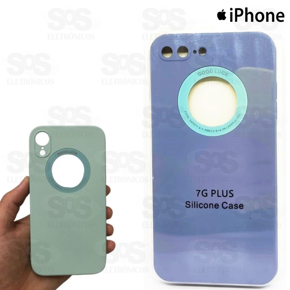 Case Aveludada Blister Iphone 7G Cores Variadas 