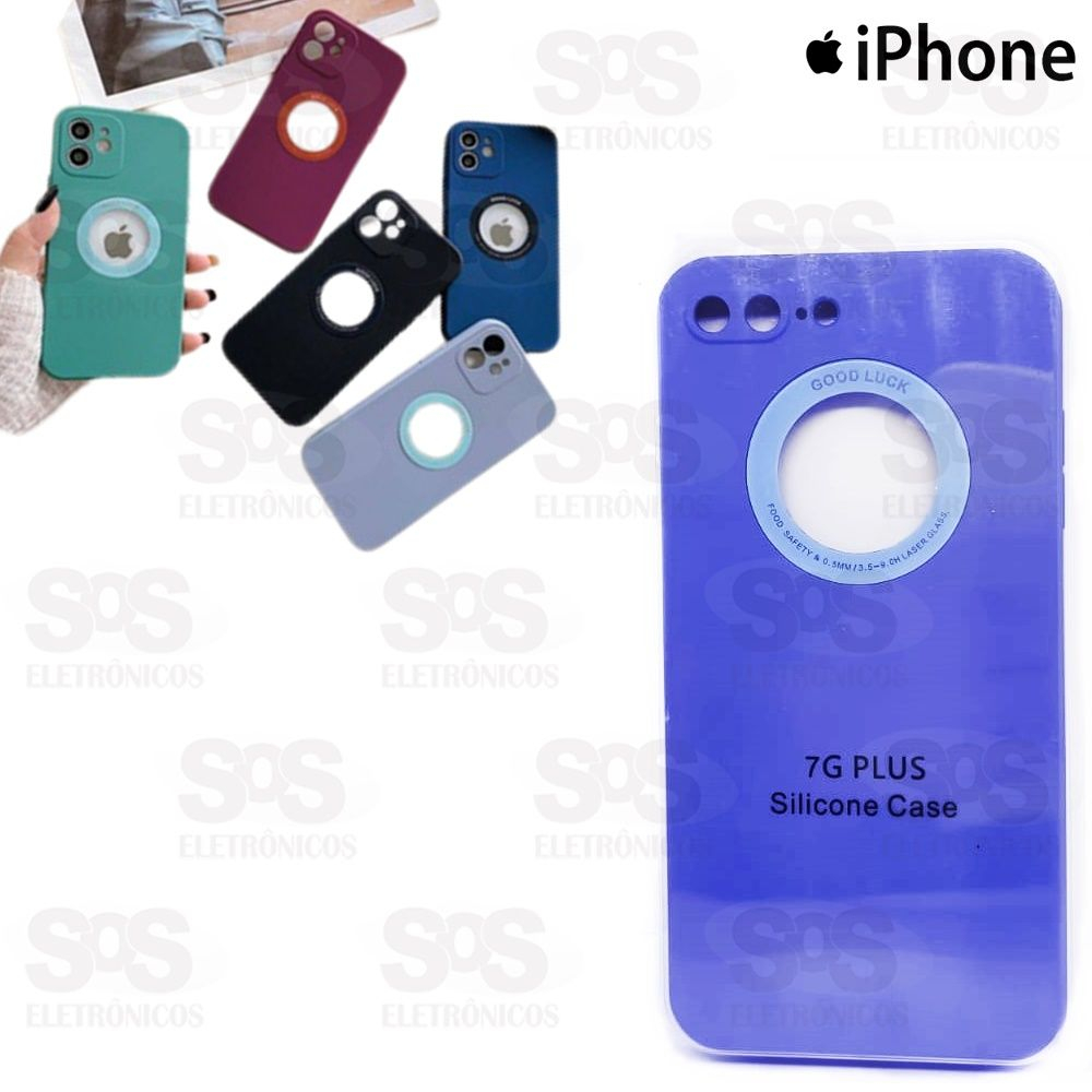 Case Aveludada Blister Iphone 7G Cores Variadas 