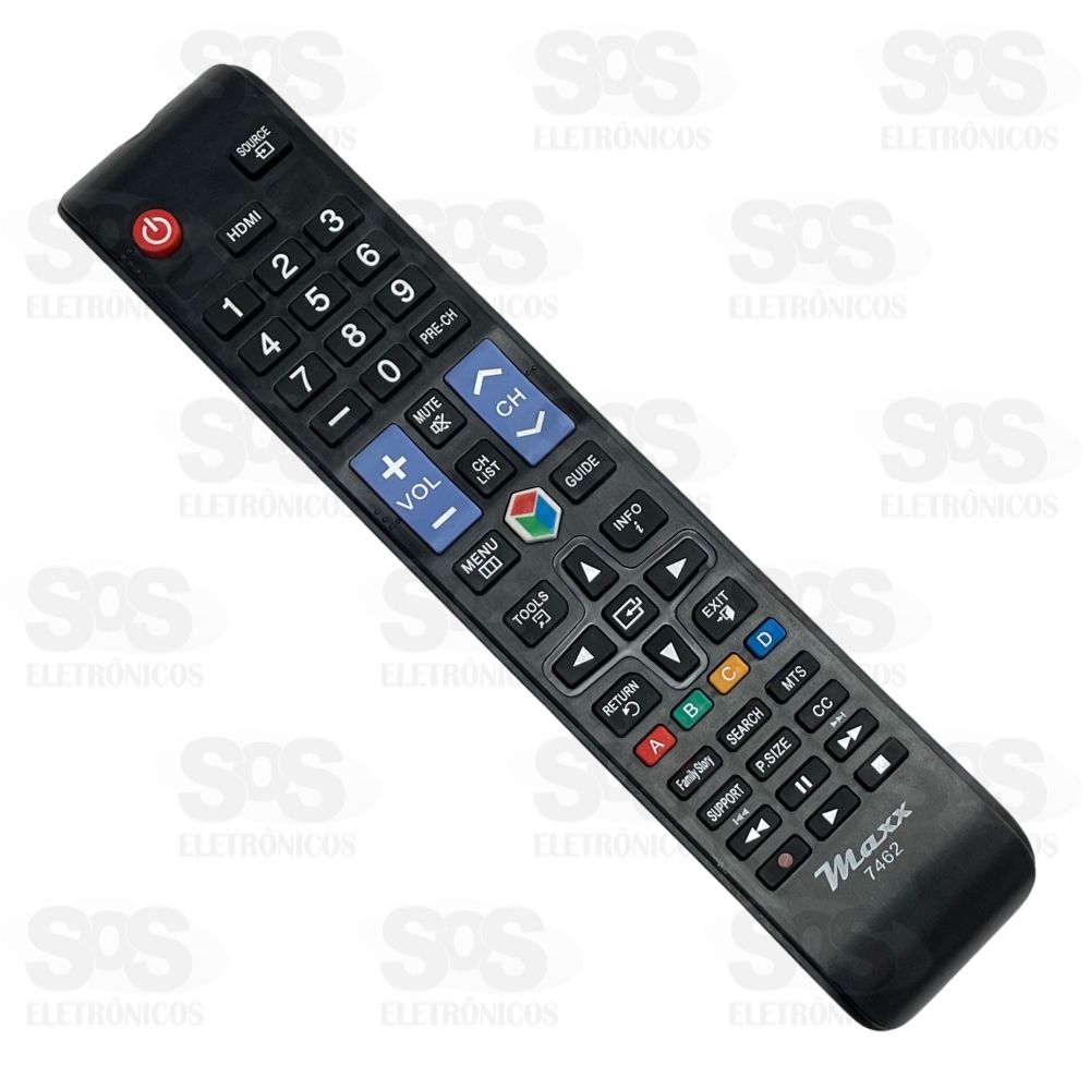 Controle Remoto Samsung Smart TV Maxx 7462