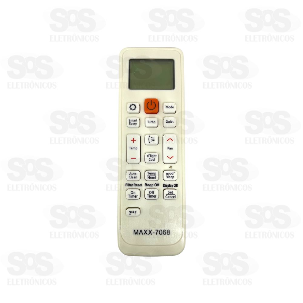 Controle Remoto Para Ar Condicionado Samsung Maxx 7068