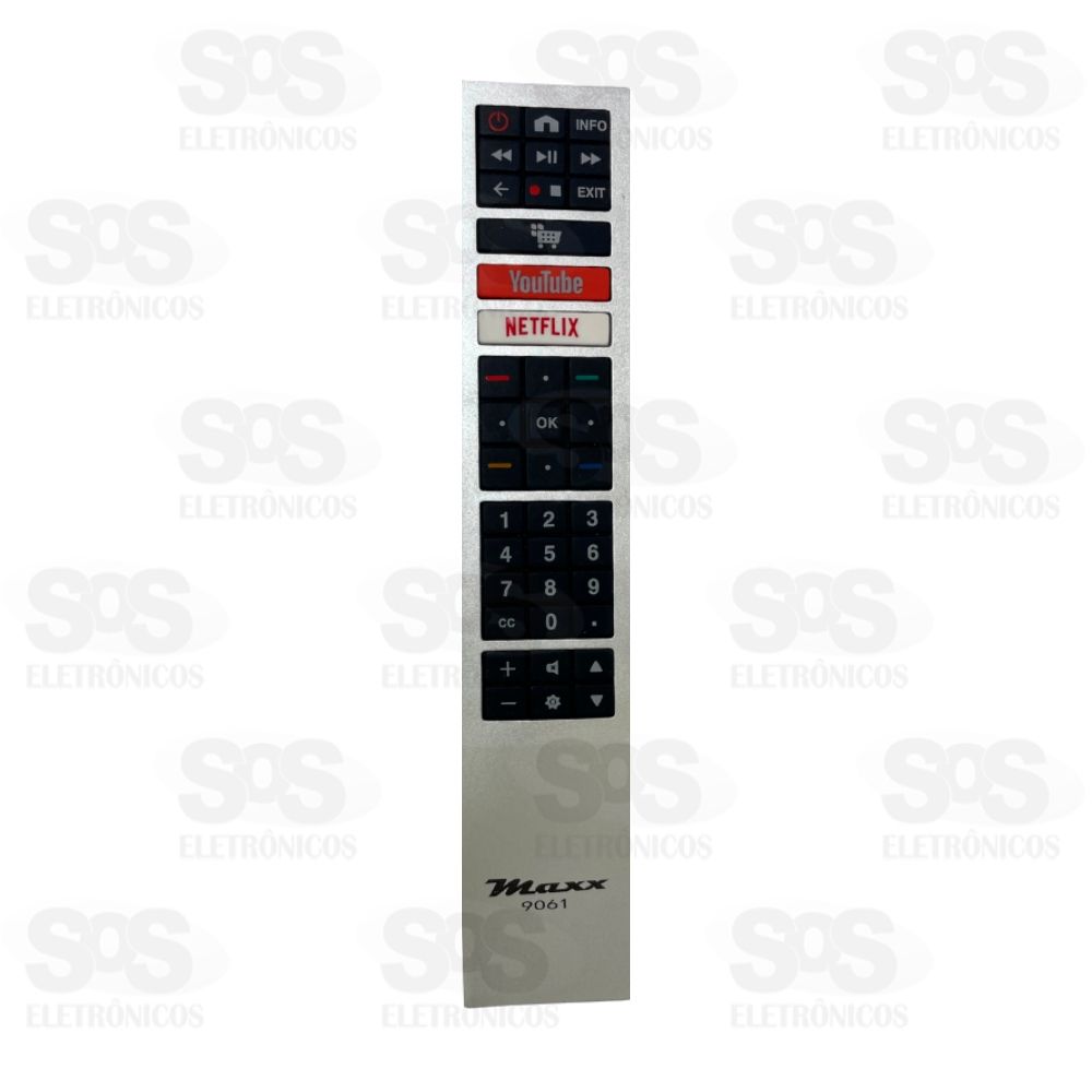 Controle Remoto Aoc Netflix e Youtube Maxx 9061