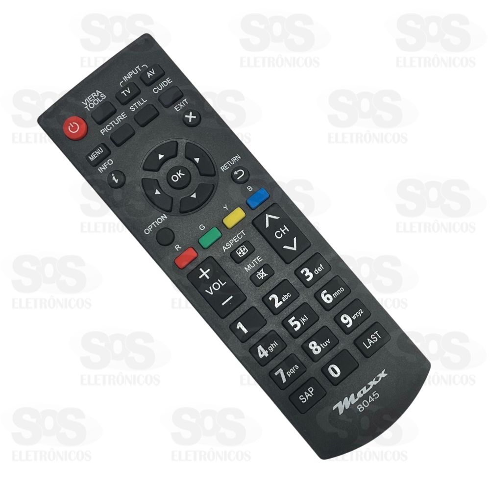 Controle Remoto Panasonic Maxx 8045