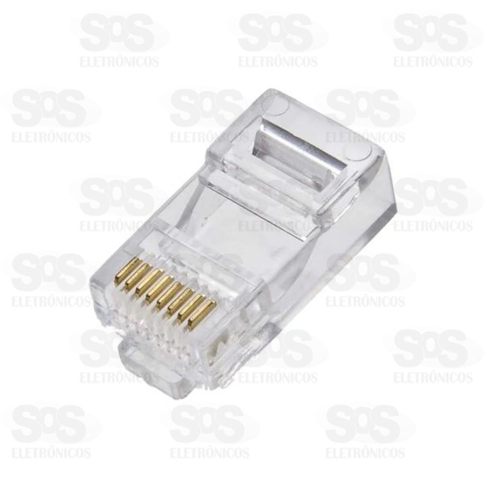 Conector RJ45 Pacote com 100 Unidades Xtrad