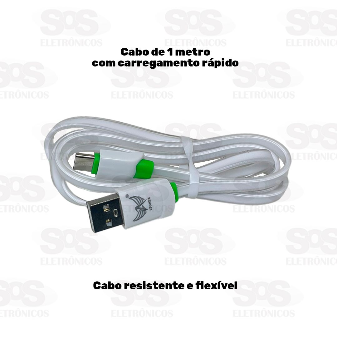 Cabo De Dados Micro USB V8 Turbo 1 Metro Altomex AL-305-V8