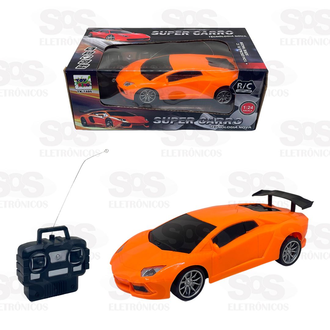 Super Carro Esportivo De Controle Remoto Toy King TK-1486