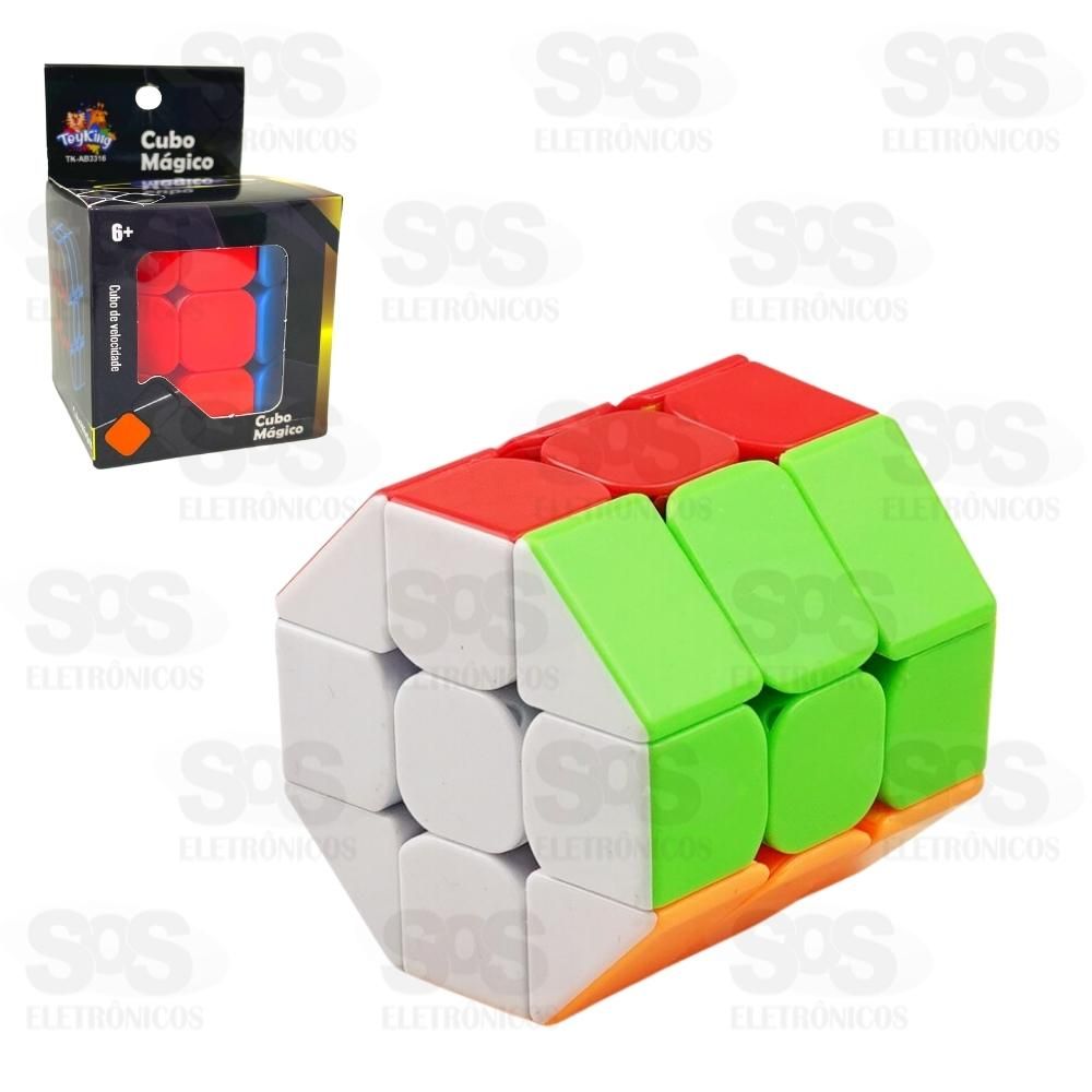 Cubo De Velocidade Mgico Cilindro Toy King TK-AB3316