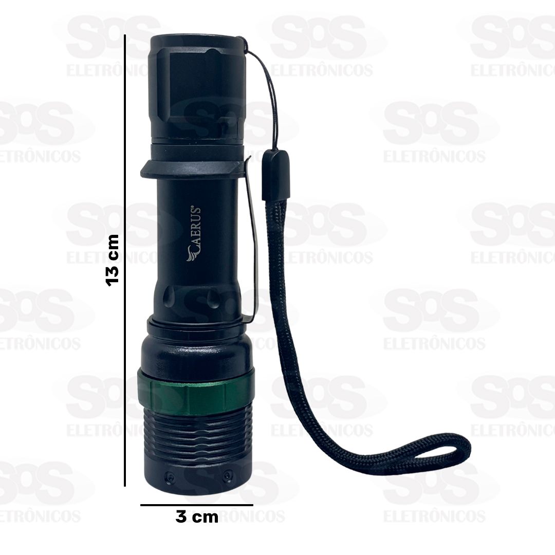 Lanterna Ttica de Led Com Sinalizador Caerus CRS-990