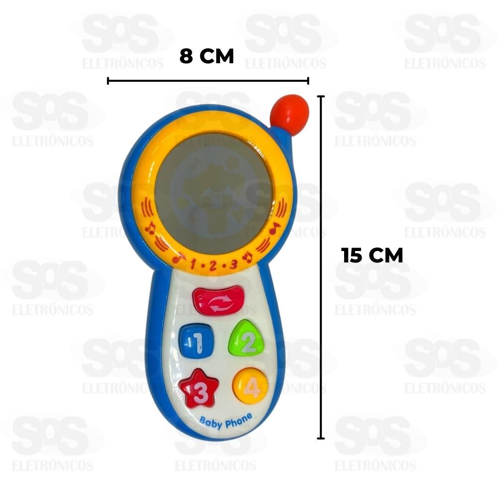 Telefone Infantil Musical Toy King TK-2215