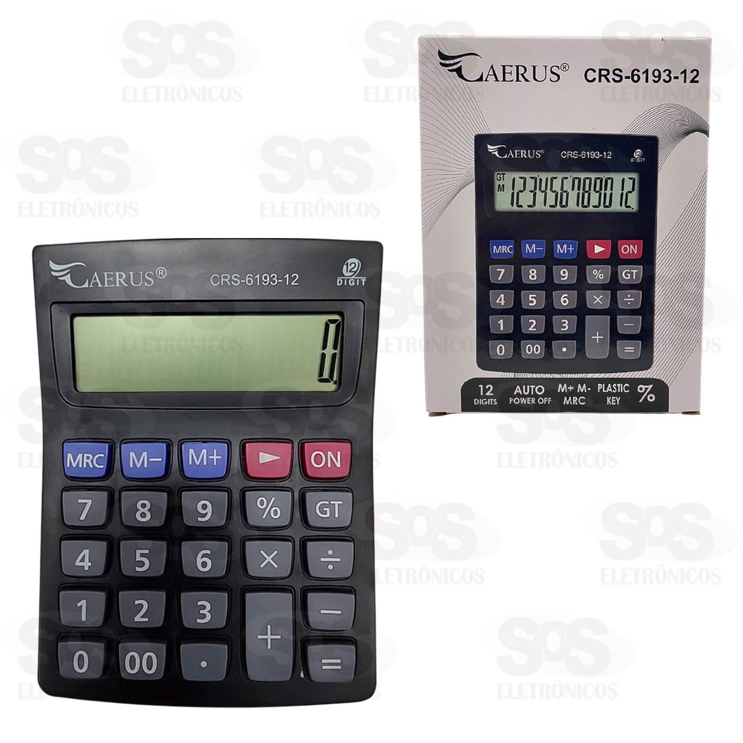 Calculadora 12 Dgitos Caerus CRS-6193-12