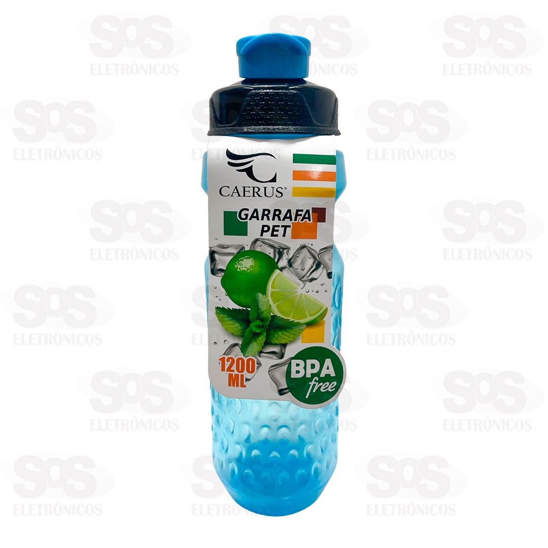 Garrafa Esportiva Transparente 1200ml Caerus CRS-5945