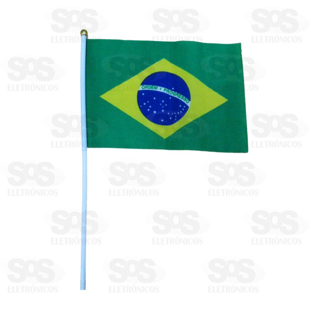 Bandeira Do Brasil Pequena 20x14 cm Simples