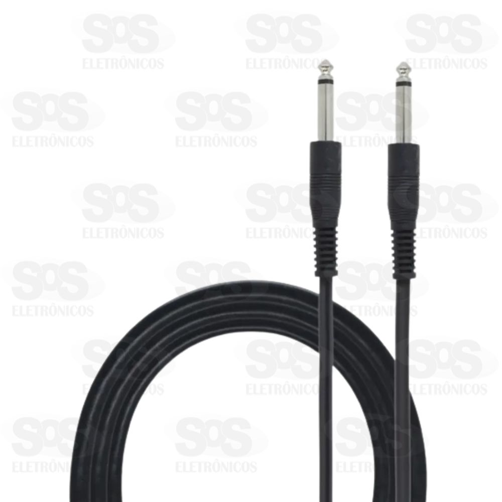 Cabo P10 x P10 1,5 Metros Maxmidia MAX-53506-32