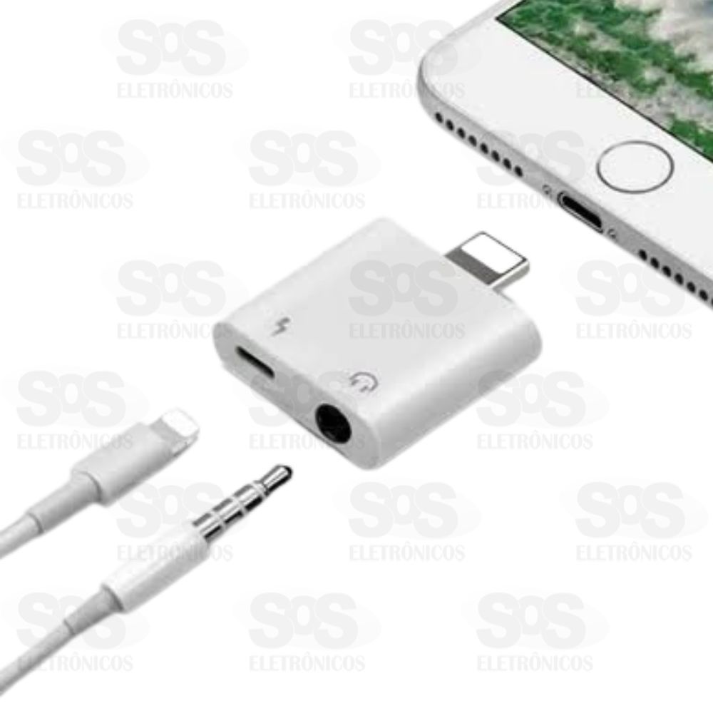 Adaptador IPhone Para Fone e Cabo Carregador Altomex AL-1780-5G