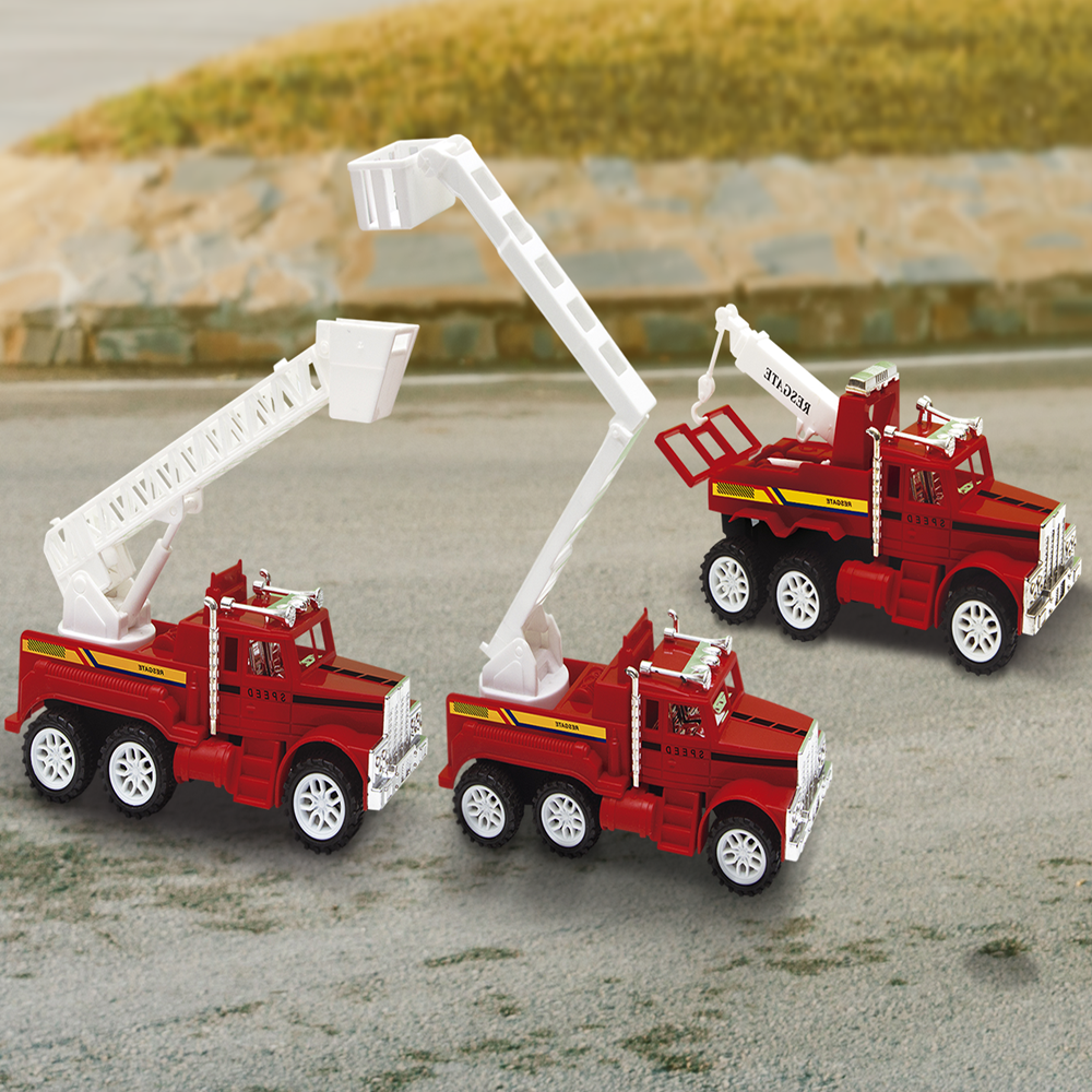 Caminho Bombeiro de Frico Fire Truck 3 modelos Pica-Pau 0734