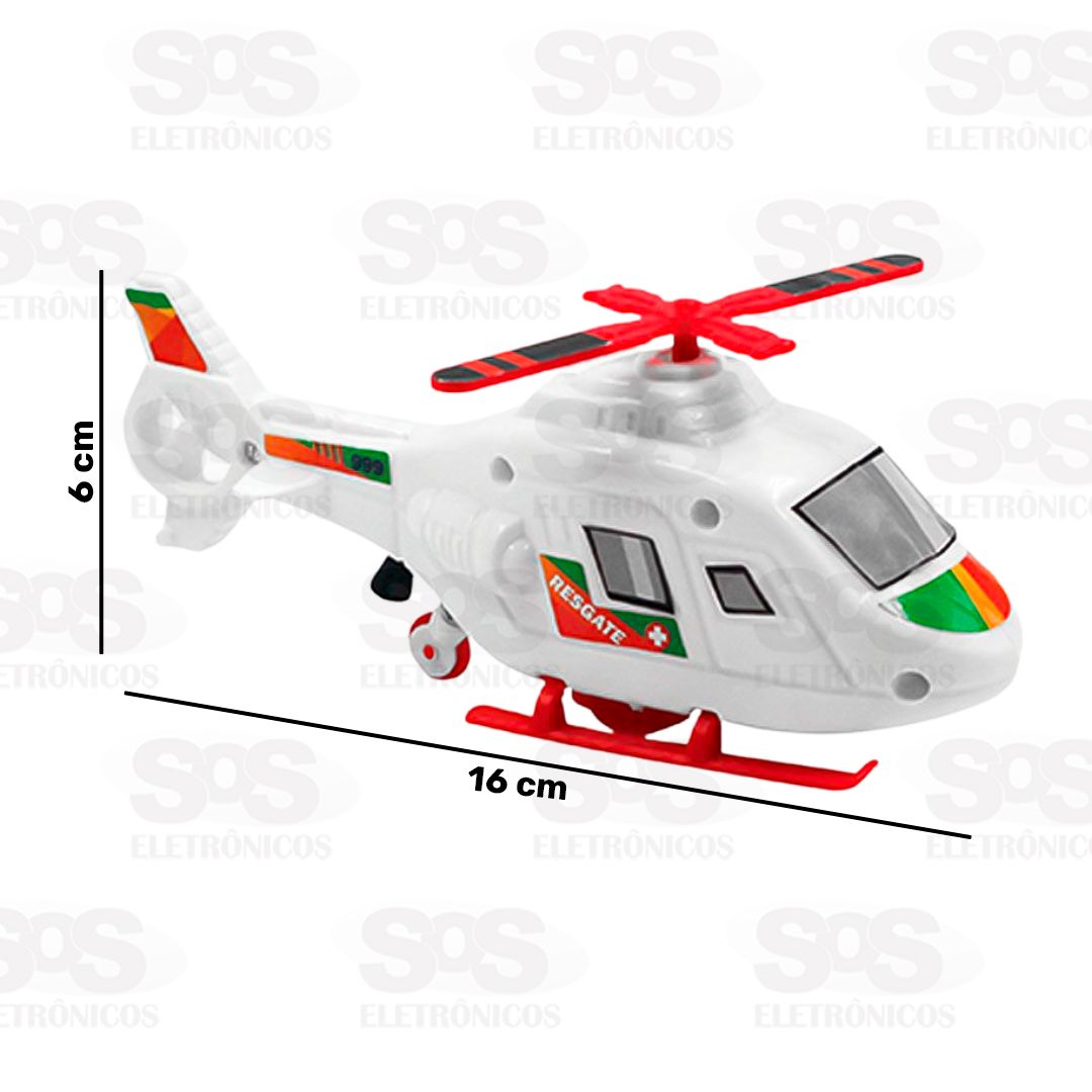 Helicptero Resgate Flying  Corda Pica Pau 703