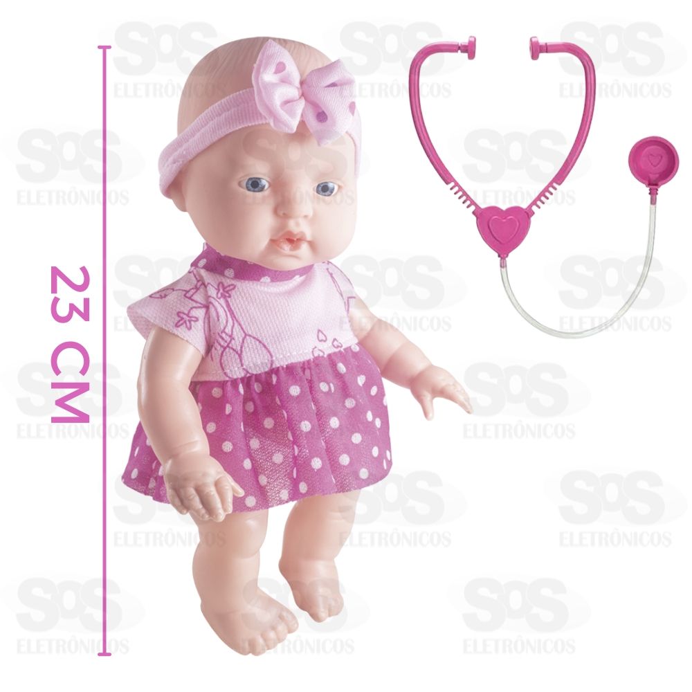 Boneca Nicinha Mdica Nova Toys 1102