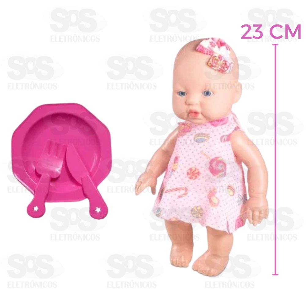 Boneca Nicinha Papinha Nova Toys 1119